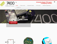 Tablet Screenshot of 7400circuits.com